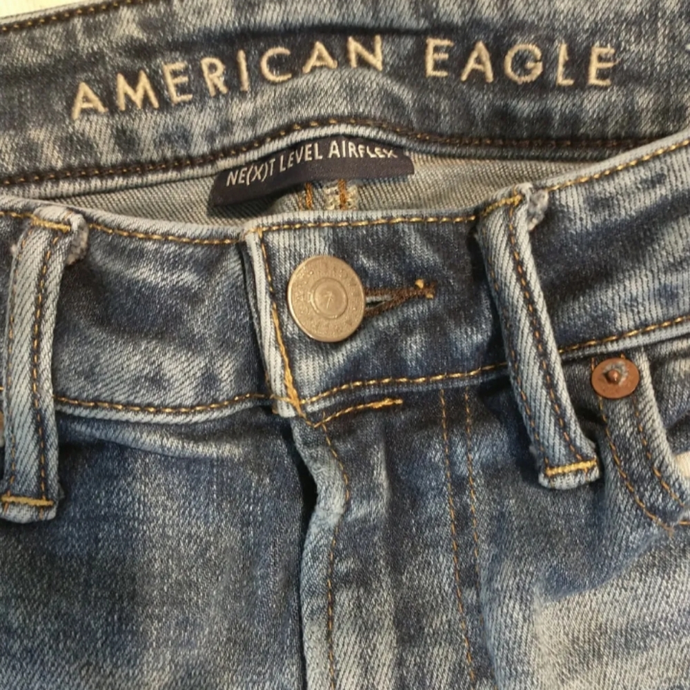 American Eagle next level airflex skinny jeans 28 - Picture 2 of 7